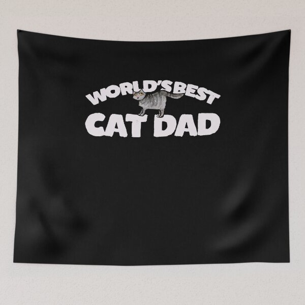 Artikelvorschau, World's Best Cat Dad entworfen und verkauft von FrictionMaxxing.