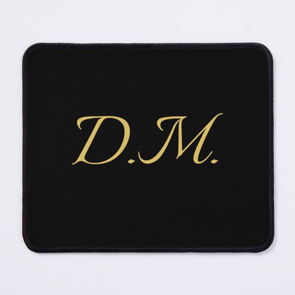 Item preview, DM Initials | Gold Lettering | Personalised Gifts designed and sold by Avo And Sriracha.