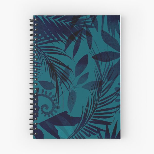 Item preview, Copy of Mystic Blue Jungle Watercolor Art designed and sold by artsandsoul.