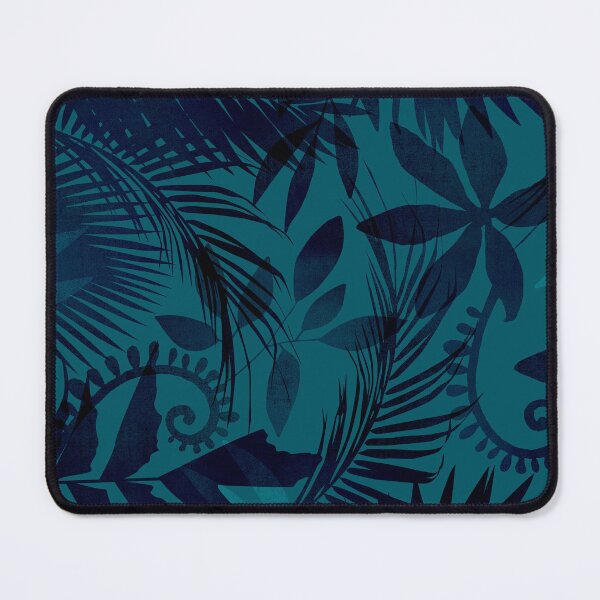 Item preview, Copy of Mystic Blue Jungle Watercolor Art designed and sold by artsandsoul.