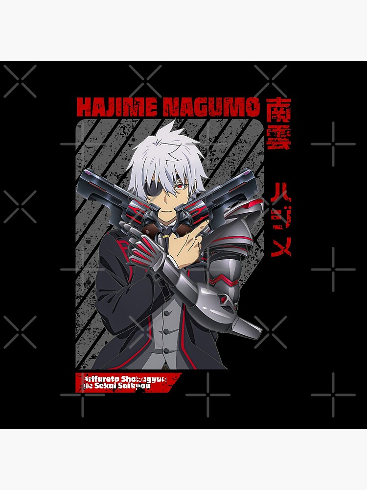 Hajime Naguno - Arifurreta Shokugyou de sekai Sticker for Sale by