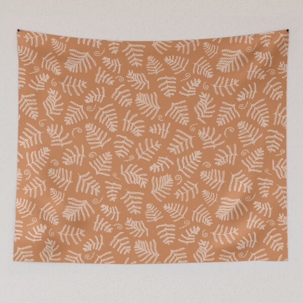 Item preview, Wild Ferns in Terracotta designed and sold by The Wellington Boot.
