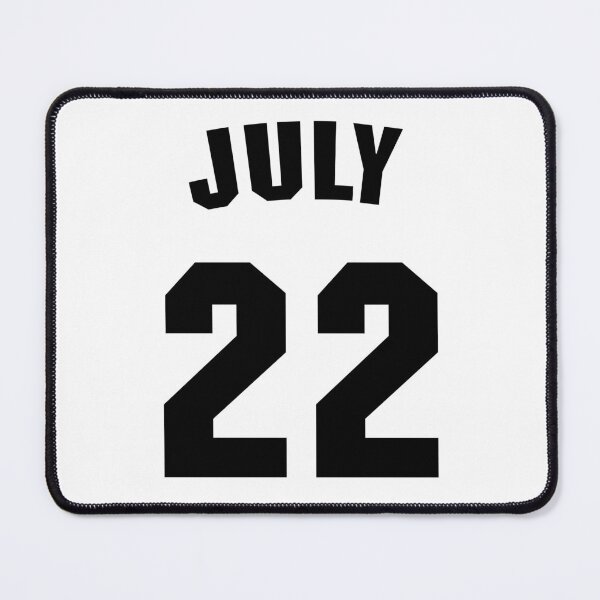 Item preview, Date of birth 22 July birthday gift sport design designed and sold by Panya-Design.