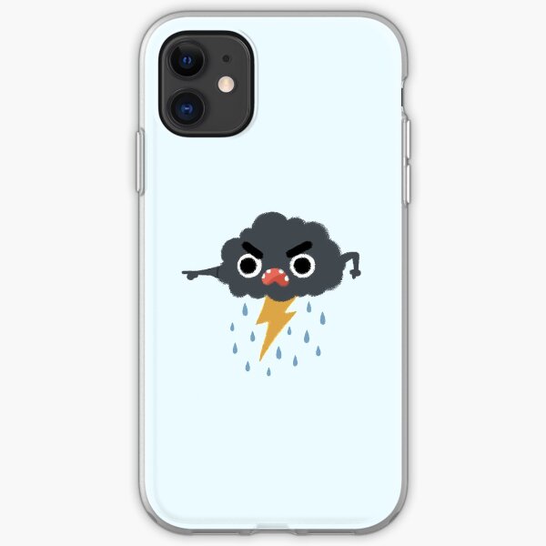 Grumpy Cloud iPhone Soft Case