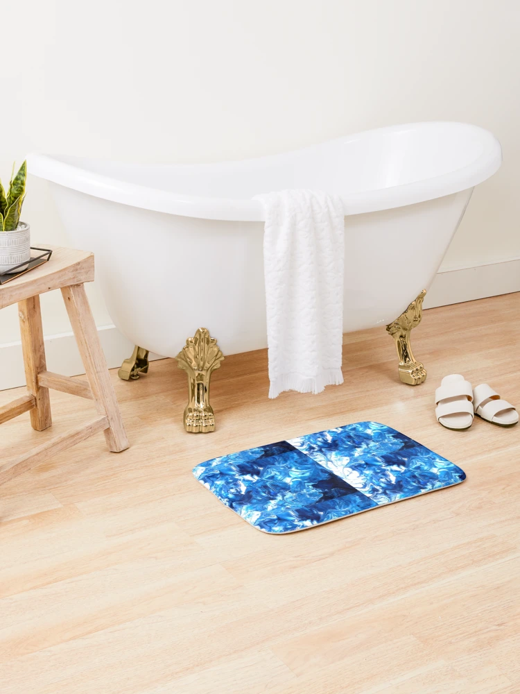 Thumbnail 2 of 6, Bath Mat, Ocean designed and sold by InfinitePathArt.