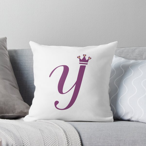 Item preview, LETTER "Y" VIOLET (2) | QUEEN/PRINCESS | ALPHABET/CROWN/ROYALTY designed and sold by The413Designs.