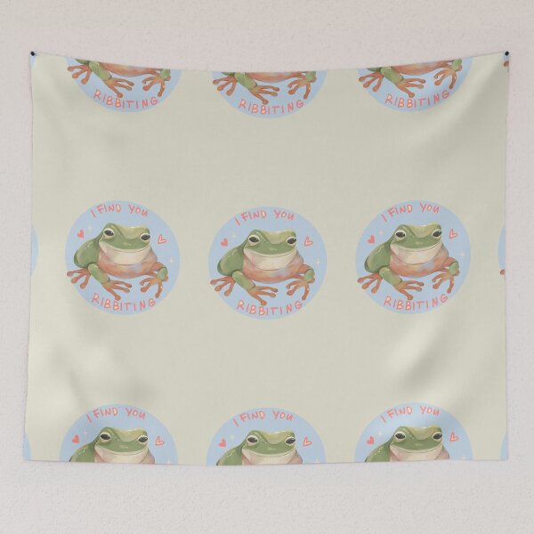 Item preview, A Pastel Frog for Valentines Day designed and sold by relmint.