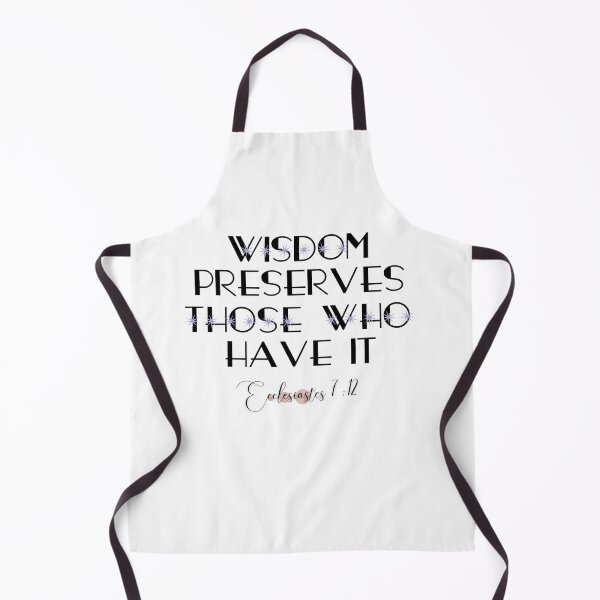Item preview, Ecclesiastes 7:12 - Christian Quotes About Wisdom designed and sold by CommittedGrace.