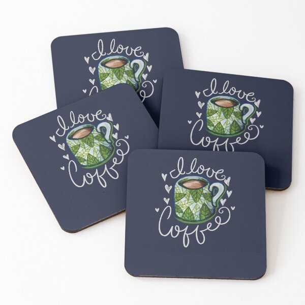 Item preview, I Love Coffee designed and sold by FrictionMaxxing.