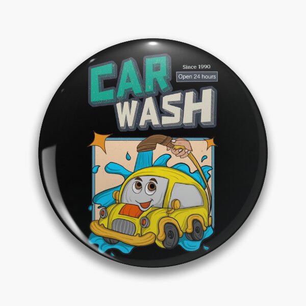 Item preview, car wash cartoon vintage designed and sold by Indy Vintage.