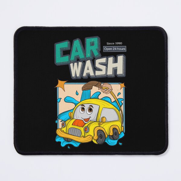 Item preview, car wash cartoon vintage designed and sold by Indy Vintage.