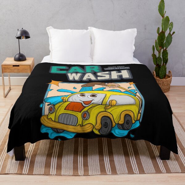 Item preview, car wash cartoon vintage designed and sold by Indy Vintage.