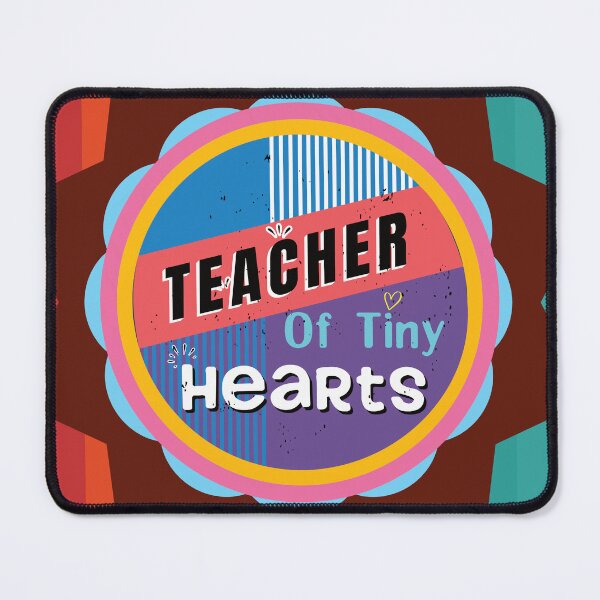 Item preview, Teacher Of Tiny Hearts - Colorful Design designed and sold by FridPix.
