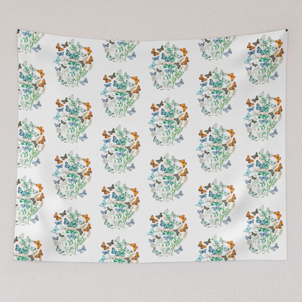 Item preview, Flower and butterflies illustration design. designed and sold by Nils Petter Stein.