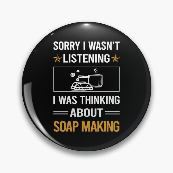 Item preview, Funny Listening Soap Making Soapmaking designed and sold by RandalDavis.