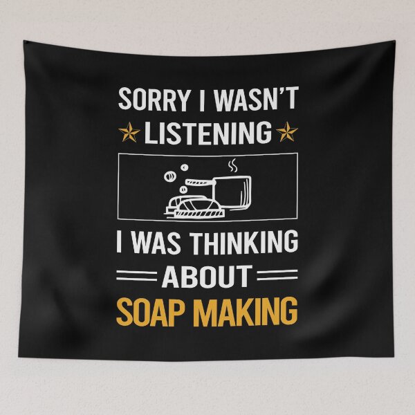 Item preview, Funny Listening Soap Making Soapmaking designed and sold by RandalDavis.