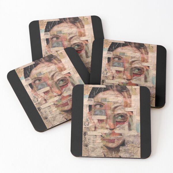 Item preview, Punk Portrait Paper Collage Colagem designed and sold by HIXE.