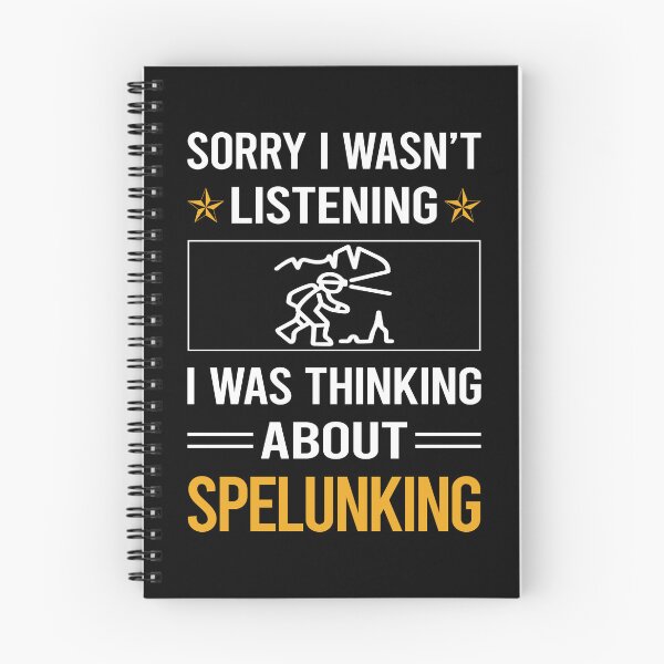 Item preview, Funny Listening Spelunking Spelunker Speleology designed and sold by RandalDavis.