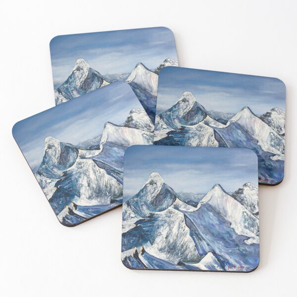 Item preview, Alpine view - snowy mountains Alpes designed and sold by NinoPonditerra.