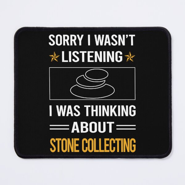 Item preview, Funny Listening Stone Collecting designed and sold by RandalDavis.