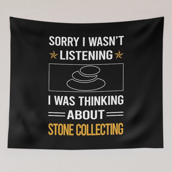 Item preview, Funny Listening Stone Collecting designed and sold by RandalDavis.