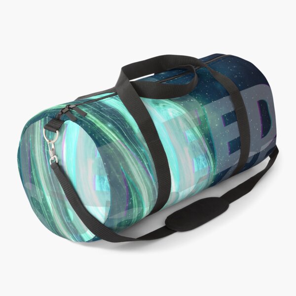 Item preview, I Need Space - Neon Blue Galaxy designed and sold by Quirkdom.