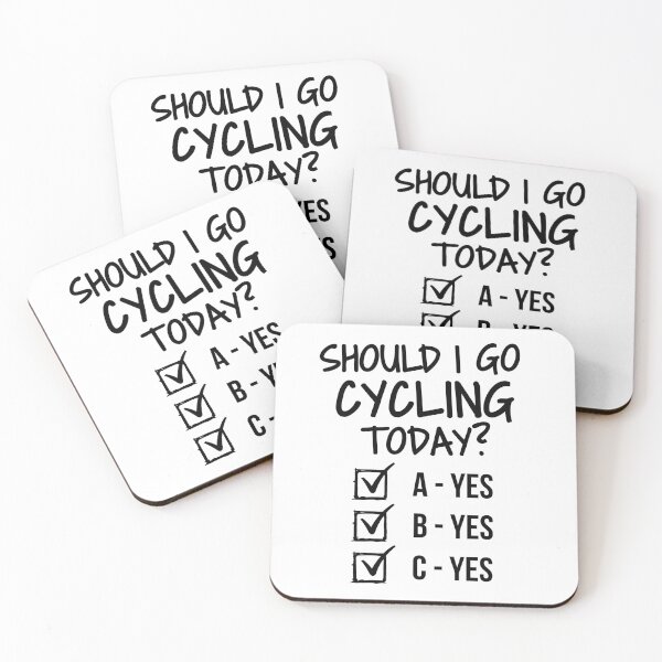 Item preview, Should I go cycling today? designed and sold by TheGreenGoat.