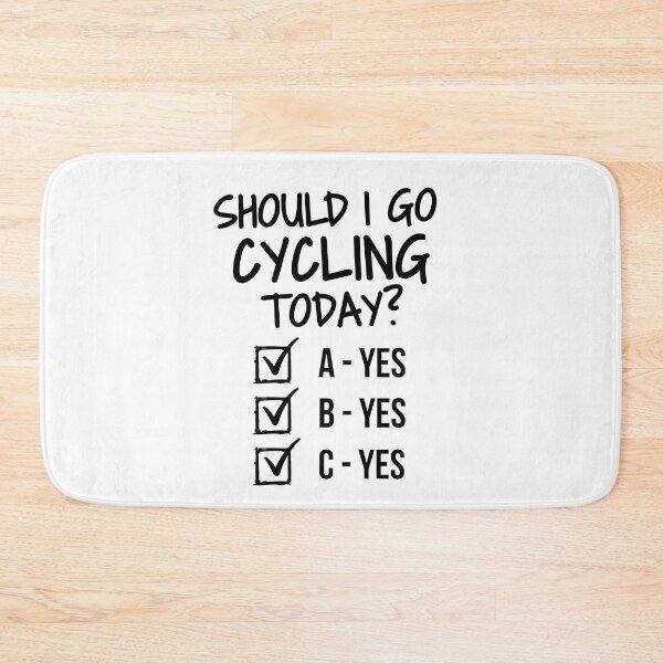 Item preview, Should I go cycling today? designed and sold by TheGreenGoat.