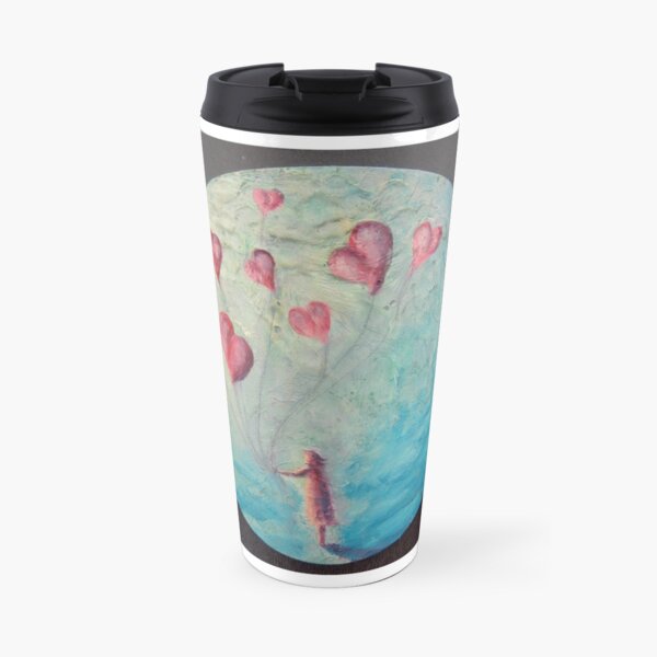 My Heart by 'Donna Williams' Travel Mug