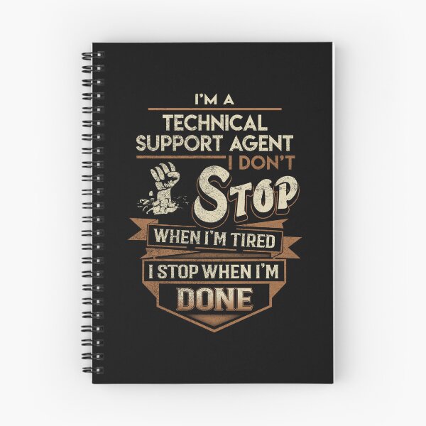 Item preview, Technical Support Agent T Shirt - I Stop When Done Job Gift Item Tee designed and sold by paneczkopat.
