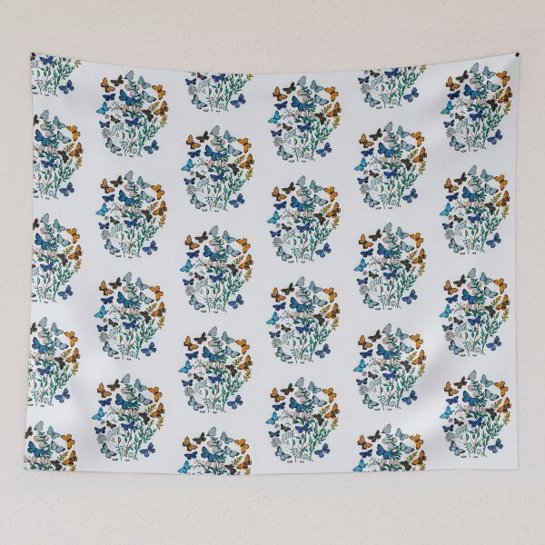 Item preview, Flower and butterflies illustration design. designed and sold by Nils Petter Stein.