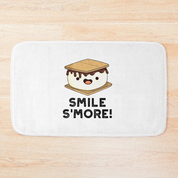Item preview, Smile Smore Funny Sweet Food Puns  designed and sold by punnybone.