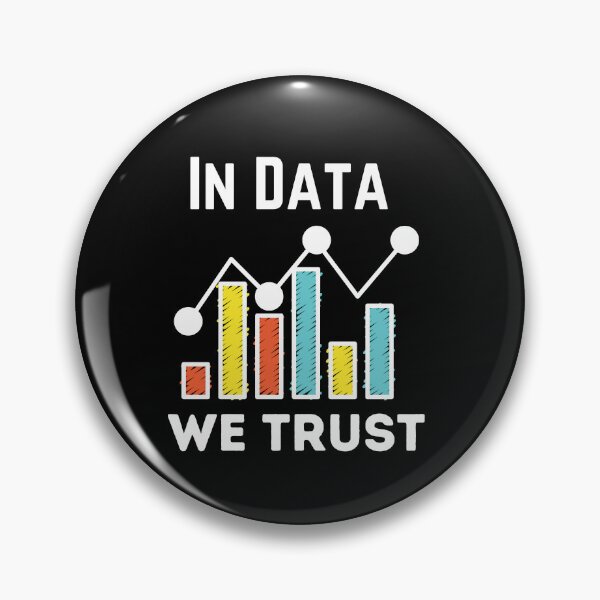 Item preview, In Data We Trust ,data Scientist Gift designed and sold by MDARTSY.