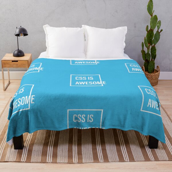 Item preview, CSS IS AWESOME - A Design for Designers - Blue designed and sold by unrealindeed.