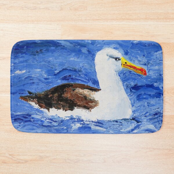 Item preview, Albatross Bird Oil Painting Print designed and sold by NatalyMak.