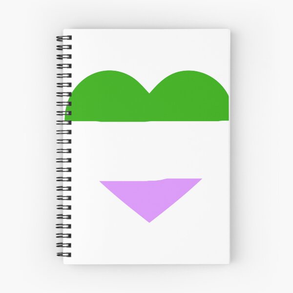 Aperçu de l'œuvre Coeur de drapeau de fierté genderqueer créée et vendue par TheKryomancer.