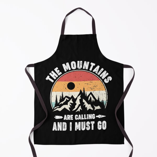 Item preview, the mountains are calling and I must go nature adventure for hiking and camping enthusiasts designed and sold by Majesticoo.