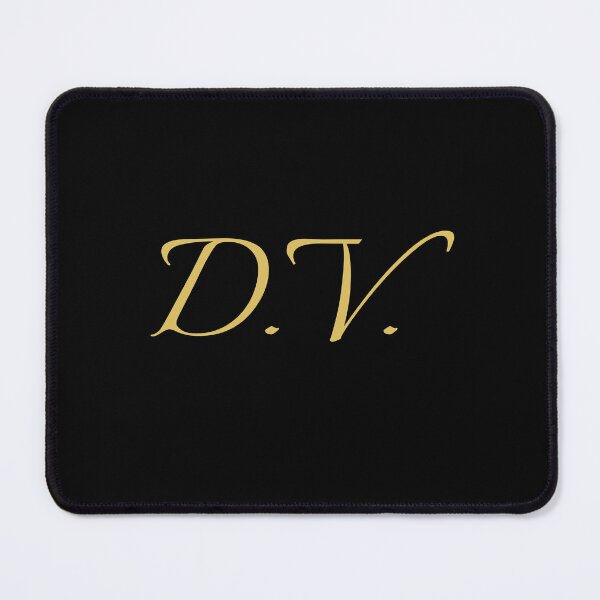 Item preview, DV Initials | Gold Lettering | Personalised Gifts designed and sold by Avo And Sriracha.
