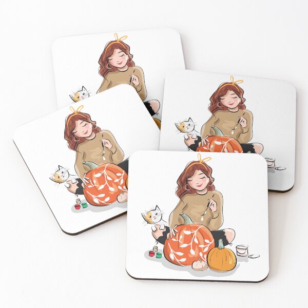 Item preview, Woman, Cat and Squash designed and sold by Dead-Poule.