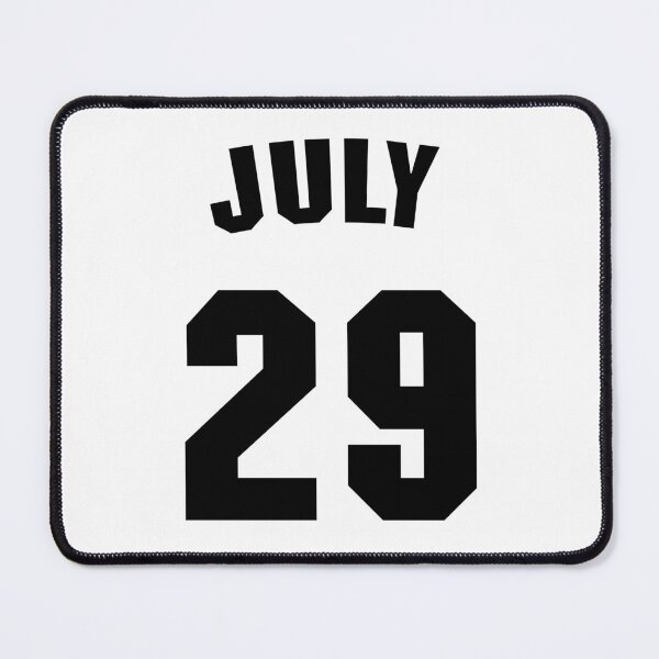 Item preview, Date of birth 29 July birthday gift sport design designed and sold by Panya-Design.