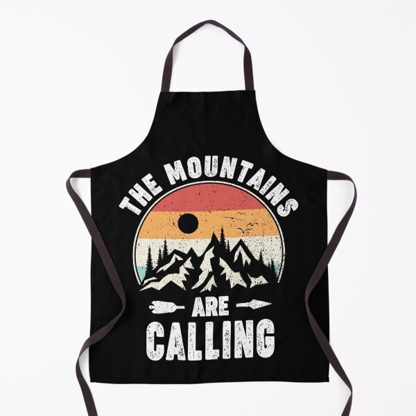 Item preview, The mountains are calling nature adventure for hiking and camping enthusiasts designed and sold by Majesticoo.