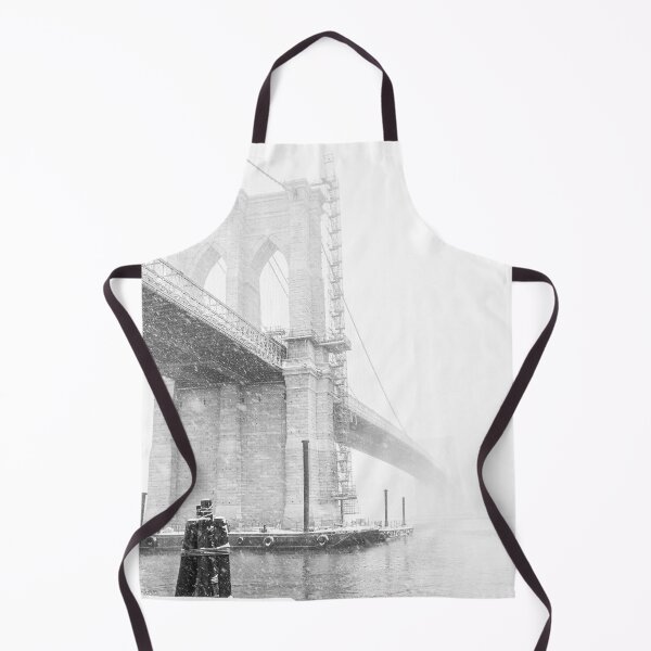Item preview, The Brooklyn Bridge in the snow designed and sold by ShootFirstNYC.