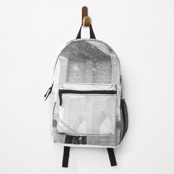 Item preview, The Brooklyn Bridge in the snow designed and sold by ShootFirstNYC.