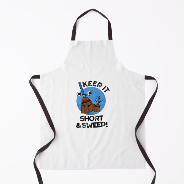 Item preview, Keep It Short And Sweet Funny Broom Puns designed and sold by punnybone.