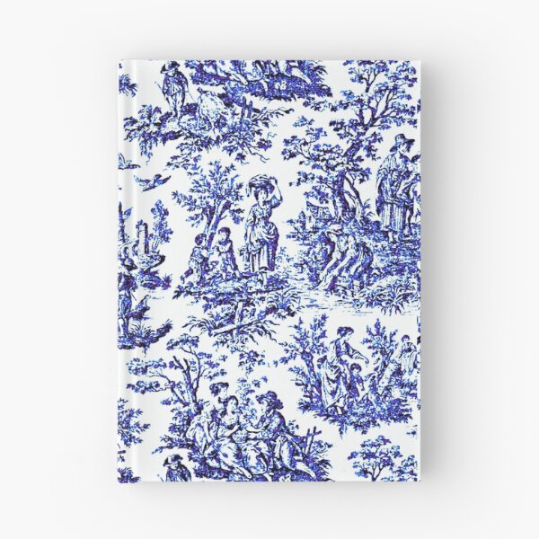 Aperçu de l'œuvre NOMADES Artsy vintage Toile de Jouy - Blue and white, valentine's special créée et vendue par Nomades.