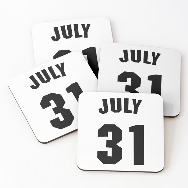 Item preview, Date of birth  31 July  birthday gift sport design designed and sold by Panya-Design.