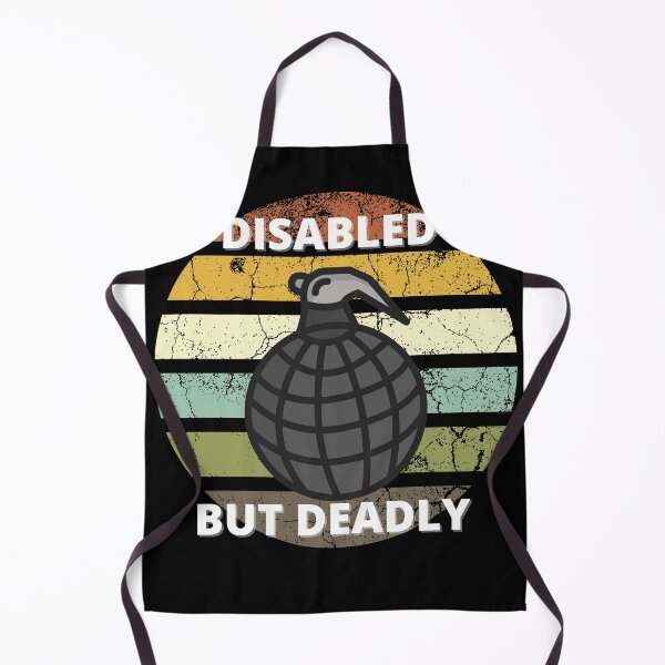 Item preview, Disabled but deadly designed and sold by Tanuja  Sharma.