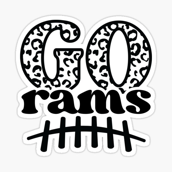 Leopard Go Rams Svg Go LA Rams Football Superbowl Go Rams Png