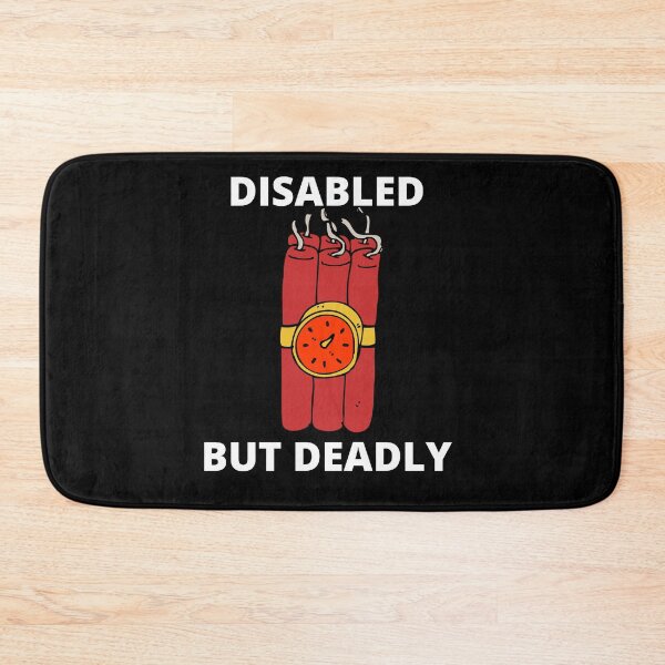 Item preview, Disabled but deadly designed and sold by Tanuja  Sharma.