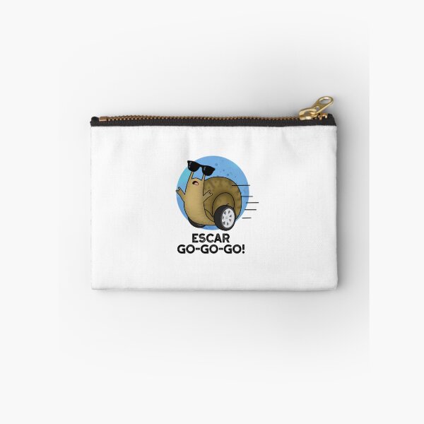 Item preview, Escar-go-go-go Funny Escargot Puns  designed and sold by punnybone.